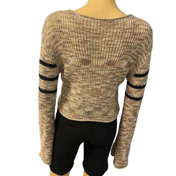 SHEIN Striped Pattern Crop Sweater size Small - Picture 11 of 11